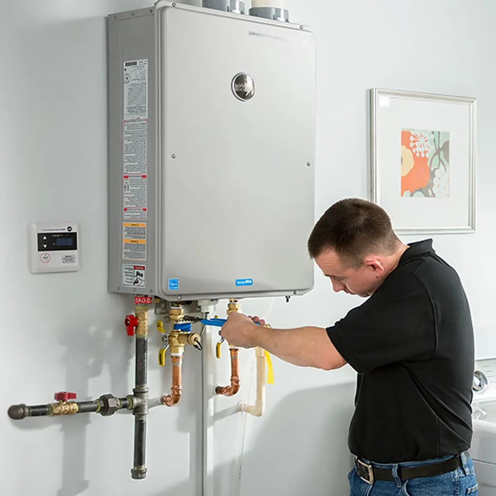 tankless water heater repair in Fredericksburg, IA